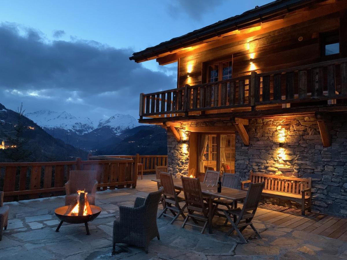 Chalet Ruitor, Chalet 500 M2 Luxueux De Caractere Sainte-Foy-Tarentaise Exterior photo